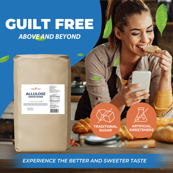 Allulose - All Purpose Sweetener | 25KG or 55 LB/Bag (FINE POWDER)