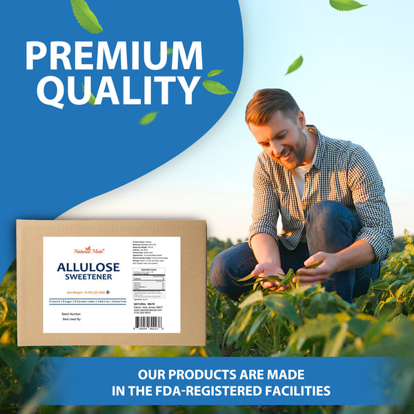 Allulose - All Purpose Sweetener | 10 KG/22 LB/Carton (FINE POWDER)