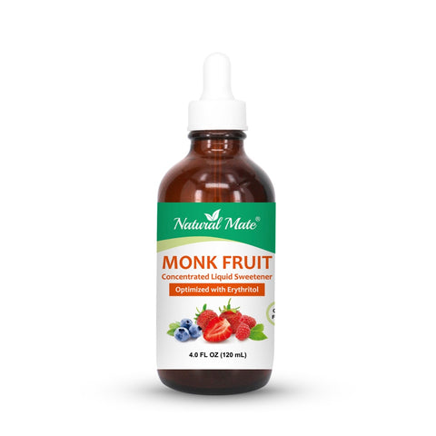 Liquid Stevia & Monk Fruit Sweetener (4 FL OZ)