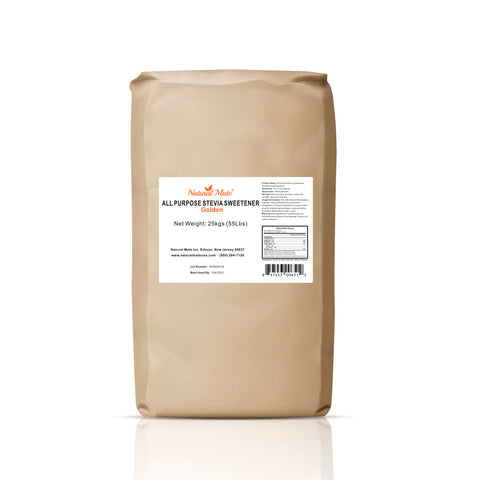 Monk Fruit Golden - All Purpose Erythritol Blend Sweetener | 25 KG/55 LB/Bag (GRANULAR)