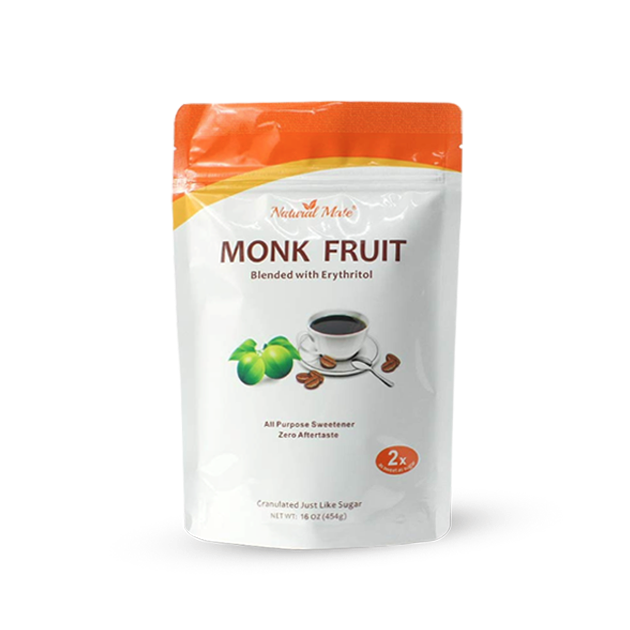 Monk Fruit Classic - All Purpose Erythritol Blend Sweetener | 1 LB OR 16 OZ/Bag (GRANULAR) Monk Fruit Classic - All Purpose Erythritol Blend Sweetener | 1 LB OR 16 OZ/Bag (GRANULAR)