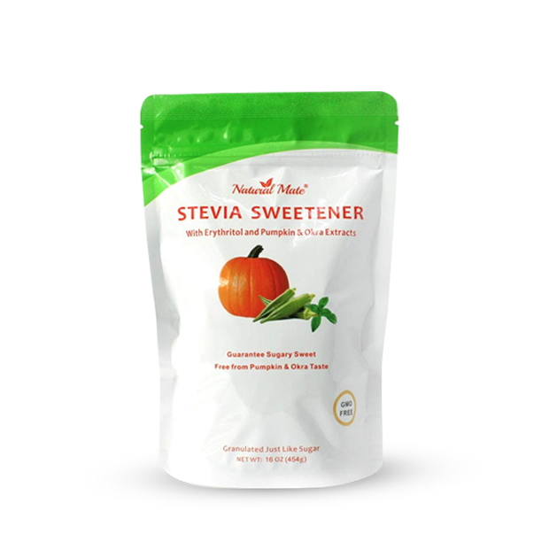 Nutritional Stevia Erythritol Blend Sweetener (with Pumpkin & Okra Extract) | 1 LB or 16OZ/Bag (GRANULAR) Nutritional Stevia Erythritol Blend Sweetener (with Pumpkin & Okra Extract) | 1 LB or 16OZ/Bag (GRANULAR)