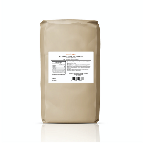 Sucralose - All Purpose Erythritol Blend Sweetener | 25 KG or 55 LB/Bag (GRANULAR)