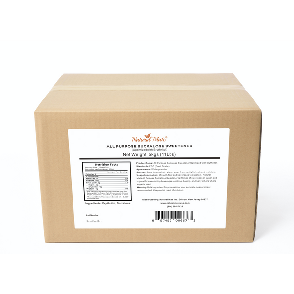 Sucralose - All Purpose Erythritol Blend Sweetener | 5 KG or 11 LB/Carton (GRANULAR)